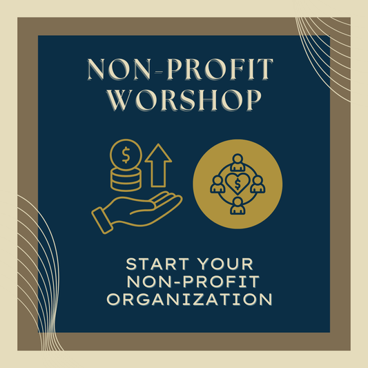 How to start a Non-Profit Workshop