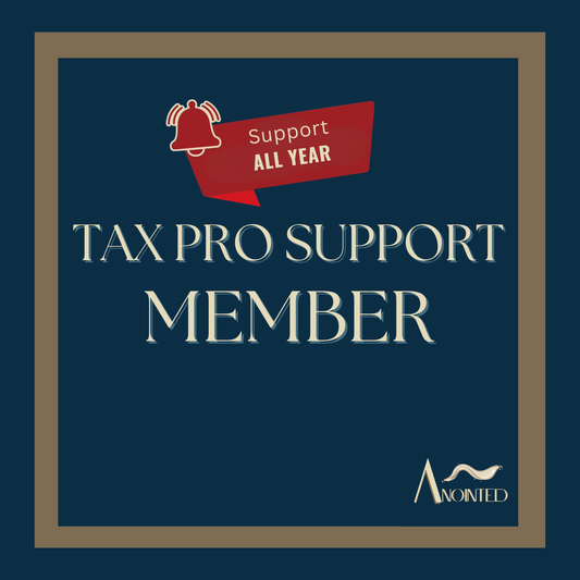 Tax Pro Support Monthly Membership/ Membresía De Soporte Profesional